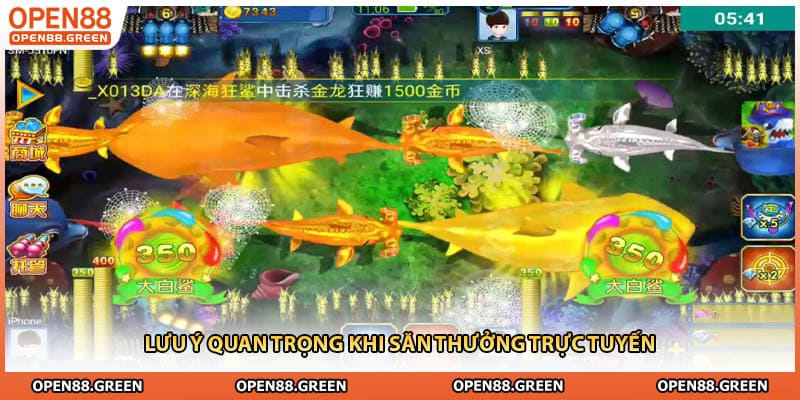 Lưu ý quan trọng khi săn thưởng trực tuyến