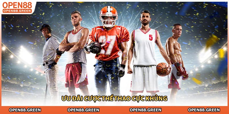 Ưu đãi cược thể thao cực khủng